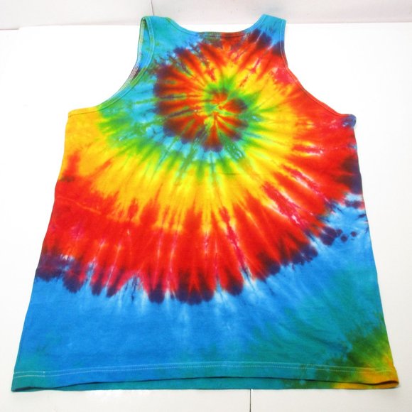 Jimmy Buffett Margaritaville LAS VEGAS Tie-Dye Adult Tank Top Men's Size L - Picture 4 of 4